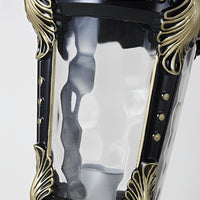 PillarGlow | Elegant Retro Solar Aluminum Post Cap Light 8