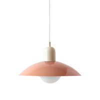 Bauhaus Pendant Light — Colourful Iron Shade, Mix and Match