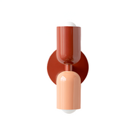 Colourful Up and Down Wall Light — Double Head Iron Sconce