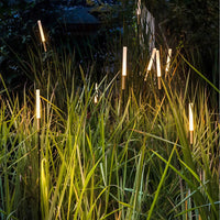 ReedGlow | Elegant Natural Outdoor LED Landscape Light Spikes 11