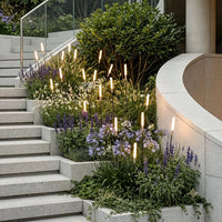 ReedGlow | Elegant Natural Outdoor LED Landscape Light Spikes 2