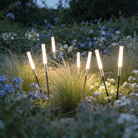 ReedGlow | Elegant Natural Outdoor LED Landscape Light Spikes 3