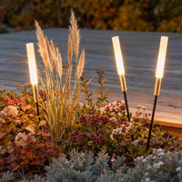 ReedGlow | Elegant Natural Outdoor LED Landscape Light Spikes 7