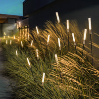ReedGlow | Elegant Natural Outdoor LED Landscape Light Spikes 9