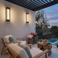 ReedLight | Modern Sleek Rectangular LED Outdoor Wall Sconce 3