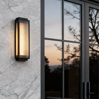 ReedLight | Modern Sleek Rectangular LED Outdoor Wall Sconce 6