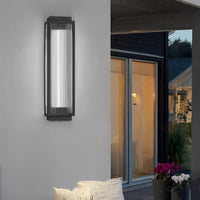 ReedLight | Modern Sleek Rectangular LED Outdoor Wall Sconce 7