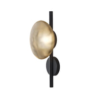 Tide Ripple Glass Wall Light — Stacked Disc LED Wall Sconce