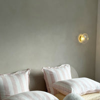 Tide Ripple Glass Wall Light — Stacked Disc LED Wall Sconce