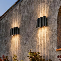 WavyGlow | Modern Elegant Aluminum Outdoor Up-Down Wall Light 4