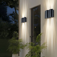 WavyGlow | Modern Elegant Aluminum Outdoor Up-Down Wall Light 5
