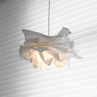 Paper Cloud Pendant Light — Sculptural Parchment Shade