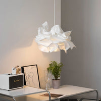 Paper Cloud Pendant Light — Sculptural Parchment Shade