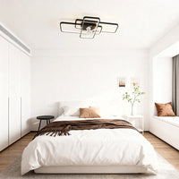 7-blade clear ceiling fan with dimmable LED light – view 12