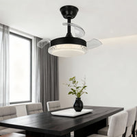52 cm 3-blade ceiling fan with dimmable light – view 6