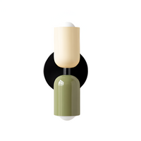 Colourful Up and Down Wall Light — Double Head Iron Sconce