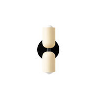 Colourful Up and Down Wall Light — Double Head Iron Sconce
