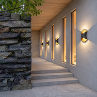 Double-shell up-down outdoor wall light – view 8