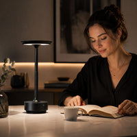 Cordless Touch Table Lamp — 3 Light Colours, Rechargeable Aluminium