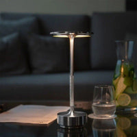 Cordless Touch Table Lamp — 3 Light Colours, Rechargeable Aluminium