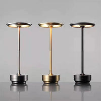 Cordless Touch Table Lamp — 3 Light Colours, Rechargeable Aluminium
