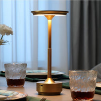 Cordless Touch Table Lamp — 3 Light Colours, Rechargeable Aluminium