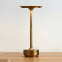 Cordless Touch Table Lamp — 3 Light Colours, Rechargeable Aluminium
