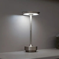 Cordless Touch Table Lamp — 3 Light Colours, Rechargeable Aluminium