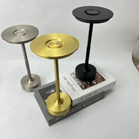 Cordless Touch Table Lamp — 3 Light Colours, Rechargeable Aluminium
