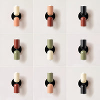 Colourful Up and Down Wall Light — Double Head Iron Sconce
