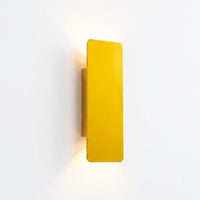Gold LED Outdoor Wall Light — Slim Aluminium Bar, IP65