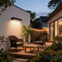 Linear Outdoor Wall Light — Wall-Washing LED Bar, IP65