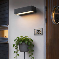 Linear Outdoor Wall Light — Wall-Washing LED Bar, IP65