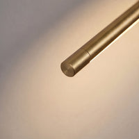 Linear LED Vanity Wall Light — Adjustable Metal Bar Light