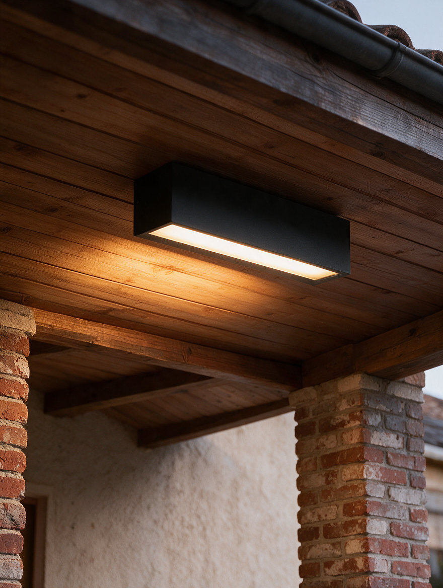 Aegis | IP65 Outdoor Linear Wall Light, 4 Lengths