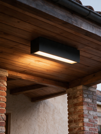 Aegis IP65 outdoor linear wall light