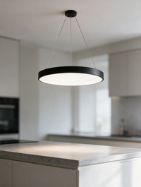 Modern round pendant light
