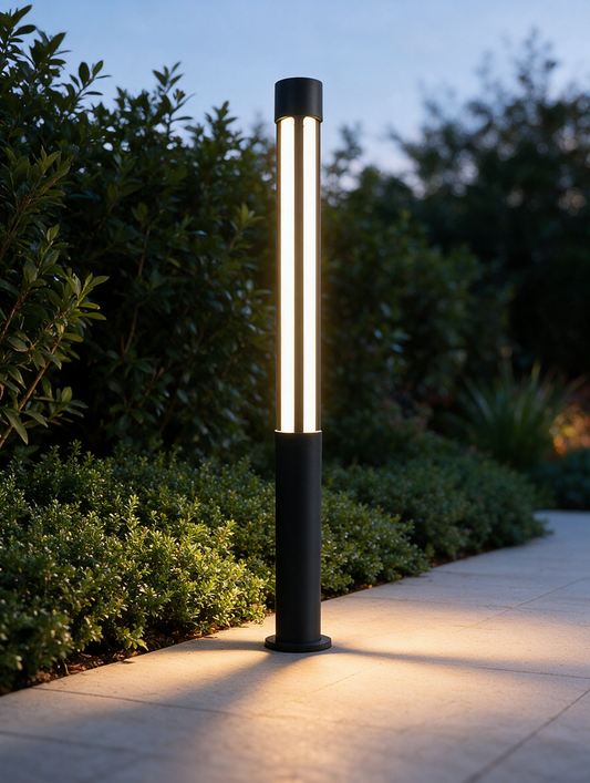 SolaraStone LED cylindrical bollard light