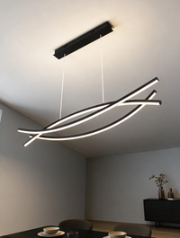 AetherWave LED linear pendant light — view 3