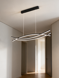 AetherWave LED linear pendant light — view 4