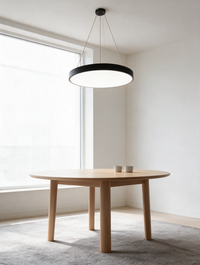 Modern round pendant light — view 3