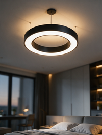 Modern LED ring ceiling light — view 4