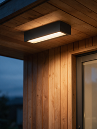 Aegis IP65 outdoor linear wall light — view 2