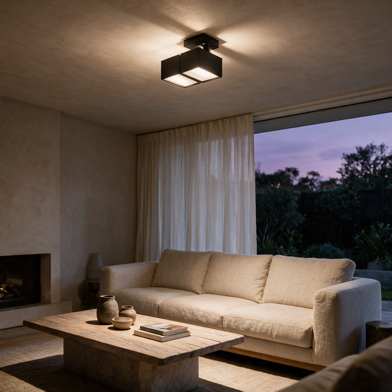 SkylineGlow | Rotatable Linear LED Ceiling & Wall Light, 4–10 m Runs