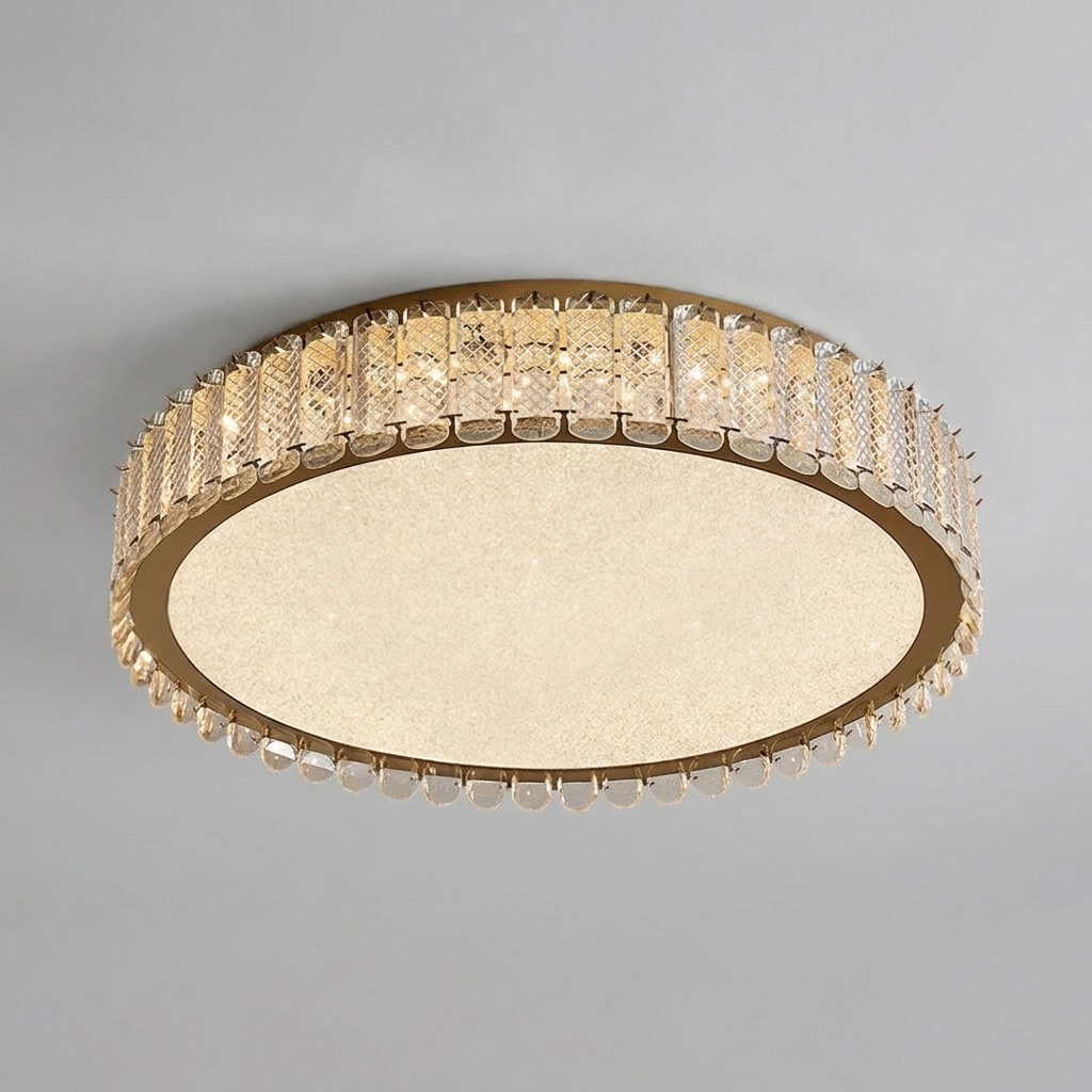 Luminara | Crystal LED Flush Mount Ceiling Light, 400-1200 mm