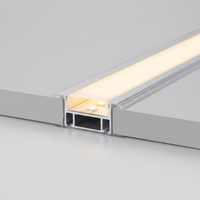 LuminaraFlex Waterproof Outdoor LED Recessed Strip Light — alternate angle