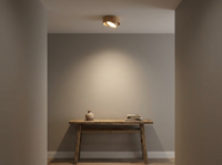 WalnutAura Wooden LED Ceiling Spotlight — in-use