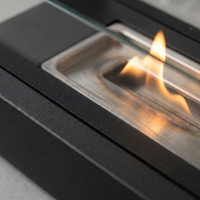 FlameAura Tabletop Fire Pit — close-up detail