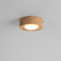 WalnutAura Wooden LED Ceiling Spotlight — clean hero