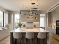 Luminara Sleek LED Kitchen Pendant — lifestyle
